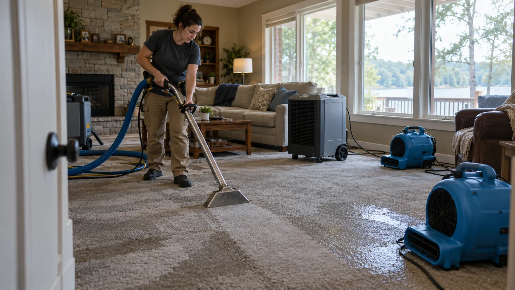 Water Extraction & Structural Drying in Charleston, SC
